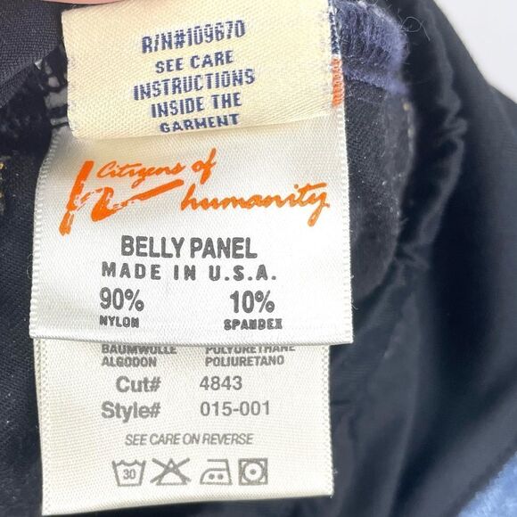 COH Maternity Bootcut Dark Wash Jeans Size 31 - Picture 9 of 9